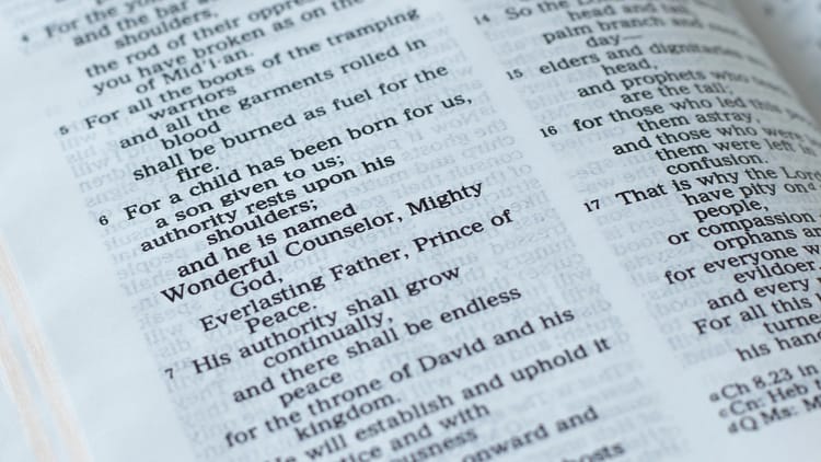 God’s Help for our Deepest Problem (Isaiah 9:1-7)