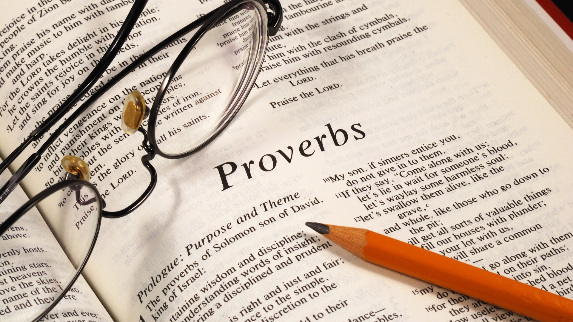 How to Live Well (Proverbs)