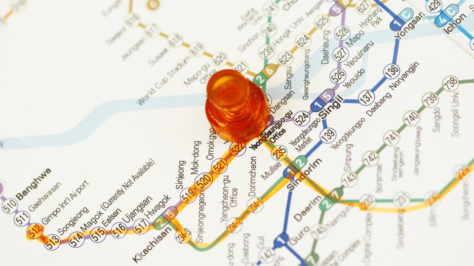 pin in map