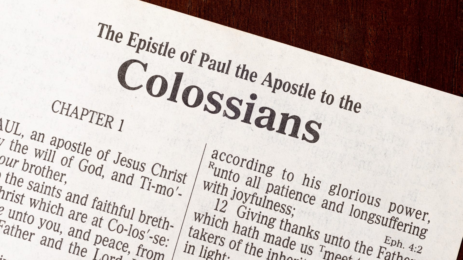 All About Jesus (Colossians 1:15-22)