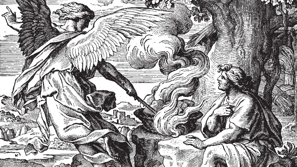 Gideon and angel
