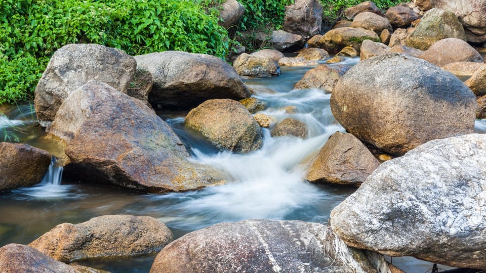 small waterfall