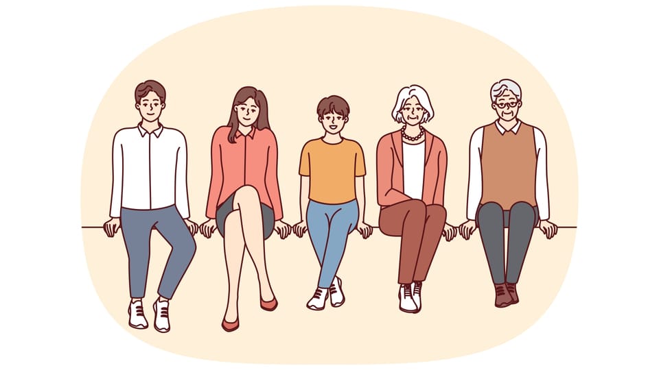people of different ages