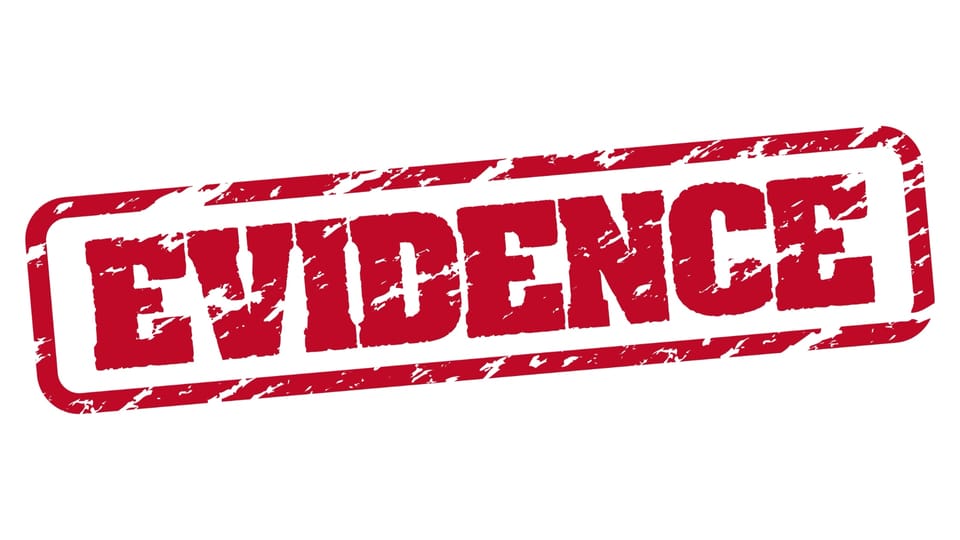 evidence