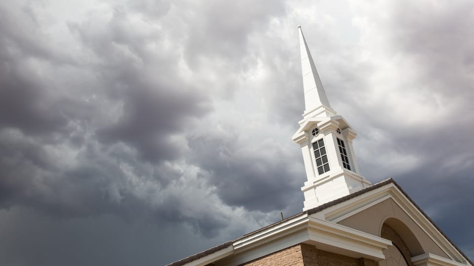 storm over church