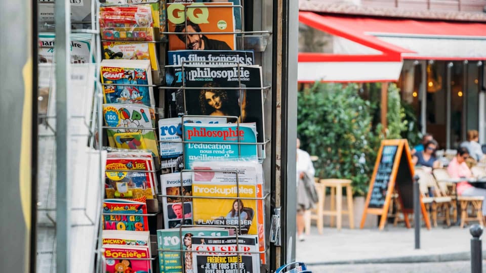 magazine stand