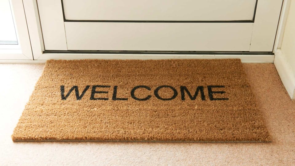 welcome mat
