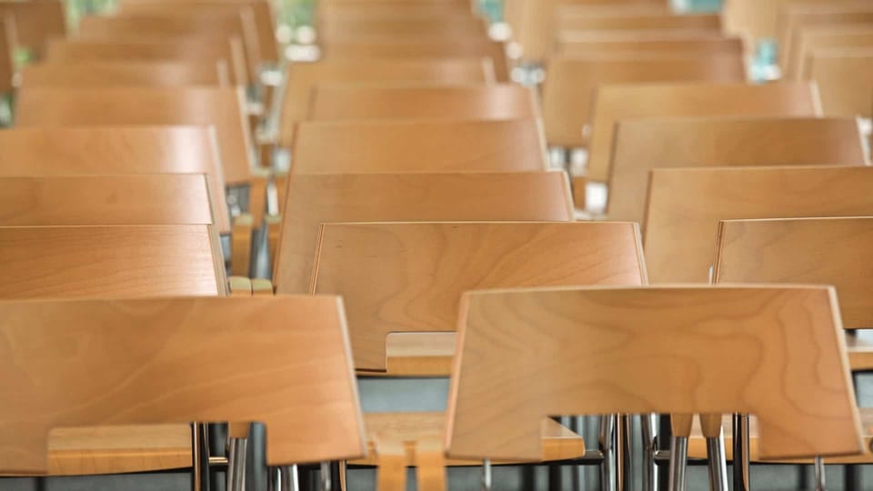empty chairs