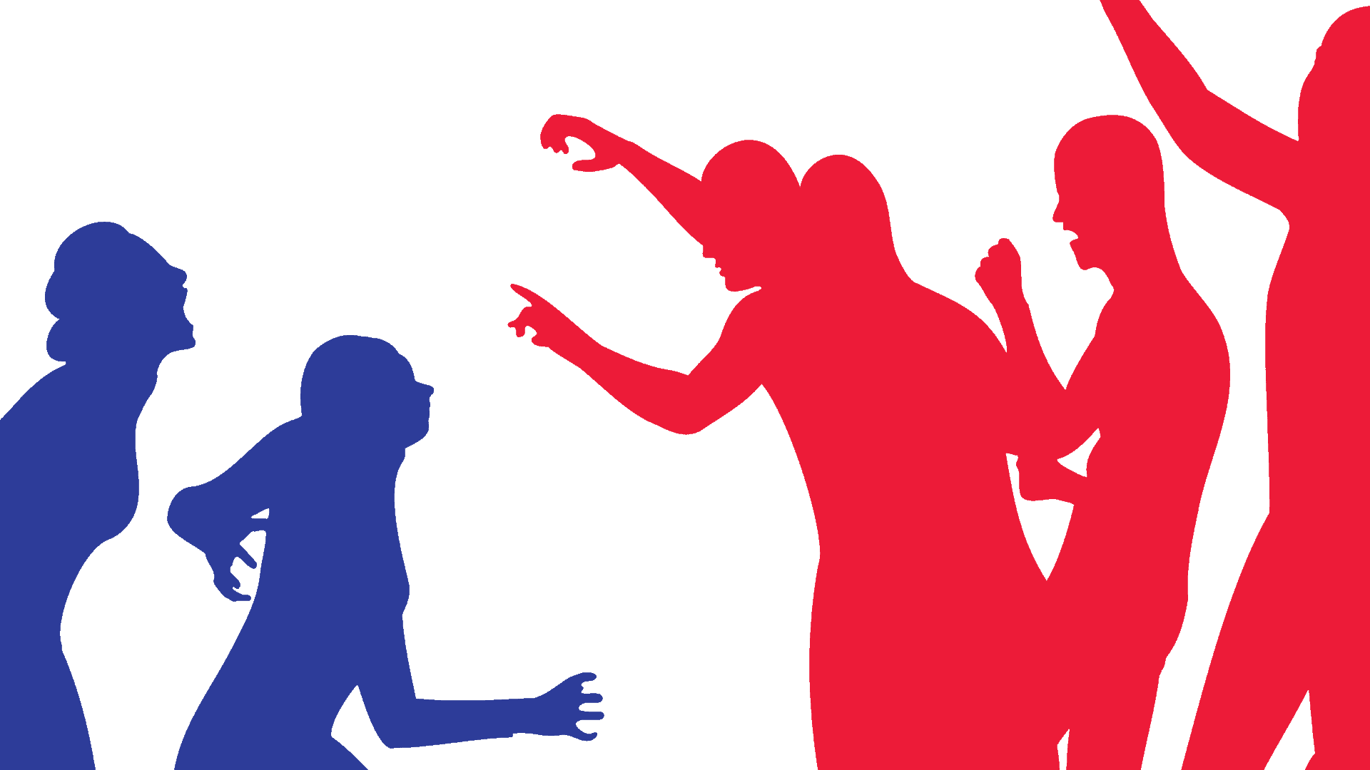 conflict silhouette