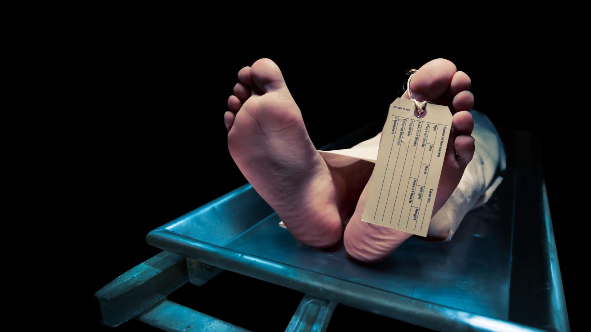 body in morgue