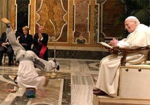 Breakdance for His Holiness