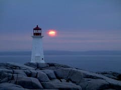 Peggy’s Cove tonight